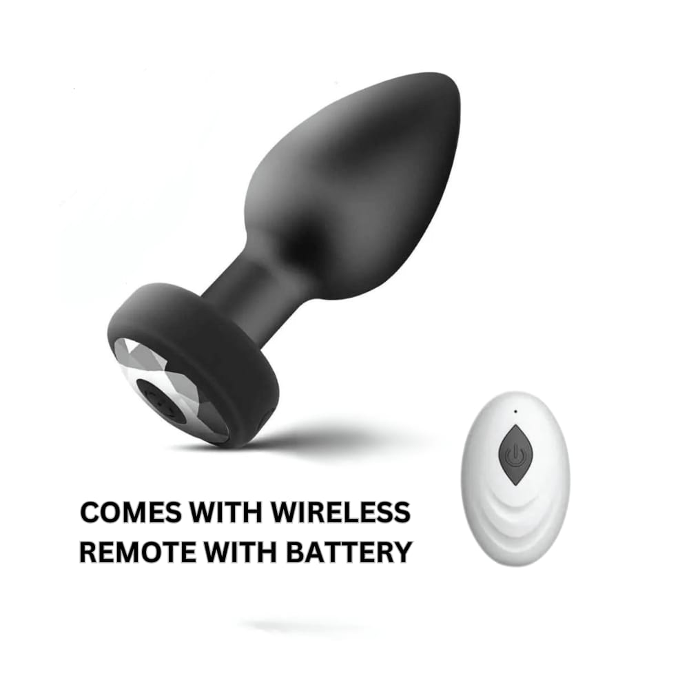 Remote Control Rechargeable Vibrating Plug
